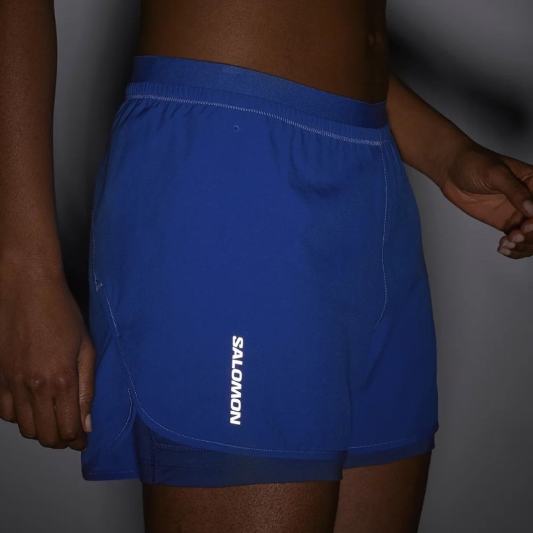 Blue Salomon Cross 2in1 Women's Running Shorts | PH 48053G